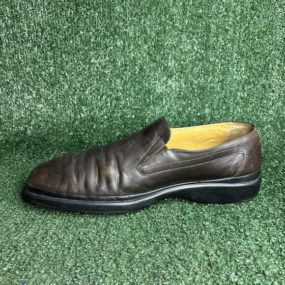 Bally \'Rogado\' Men\'s Brown Leather Loafers Mens US 13 D Designer main image 10
